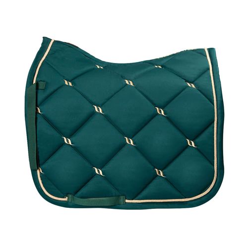 Back on Track Nights Collection Dressage Saddle Pad - Green