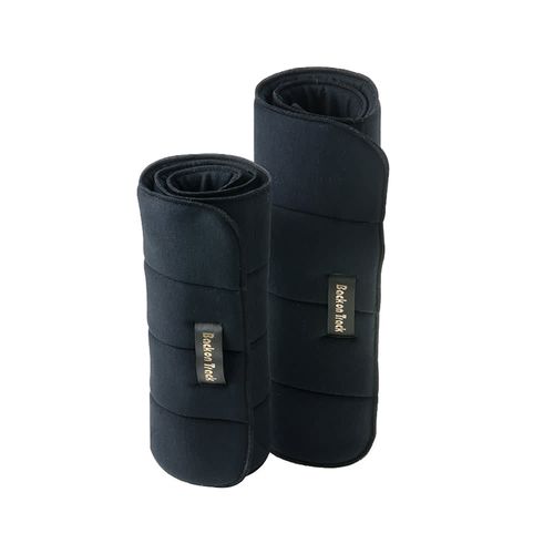 Back on Track No Bow Leg Wraps - Black
