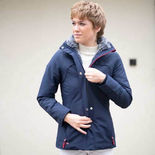 BARN BUSTER: Tredstep Women's Hera Waterproof Jacket - Small - Dark Navy