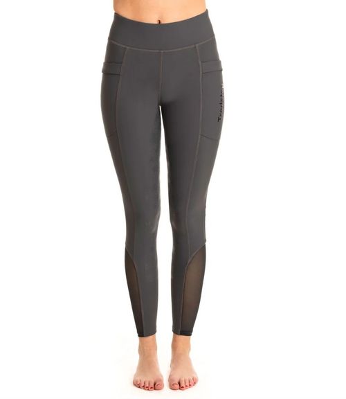 READY TO SHIP: Tredstep Women's Allegro Sport Compression Tights - 24 Regular - Charcoal