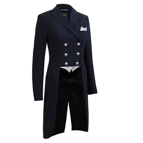 SALE RACK: Tredstep Women's Dressage Tail Coat - 2 - Navy