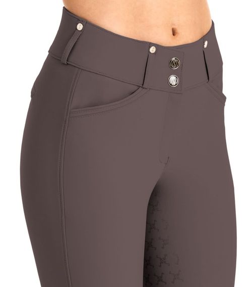 SALE RACK: Tredstep Women's Evolute Full Seat Breeches - 24 Regular - Opal Grey
