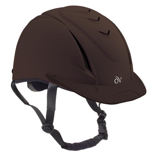 OVERSTOCK: Ovation Deluxe Schooler Helmet - Small/Medium - Brown