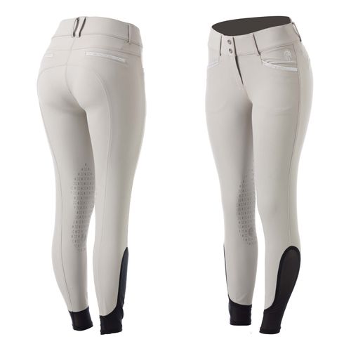 Equinavia Women's Kristina Knee Patch Breeches - Paloma Tan
