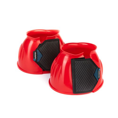 Shires ARMA Gloss Over Reach Boots - Red