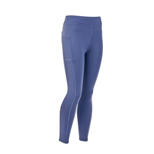 Shires Aubrion Kids' Shield Winter Riding Tights - Blue