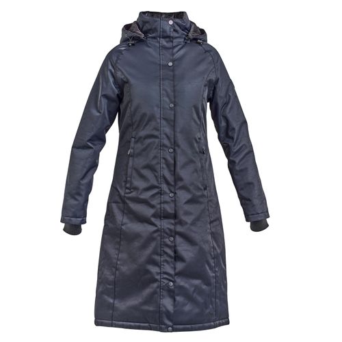 Shires Aubrion Women's Halcyon Long Waterproof Coat - Charcoal