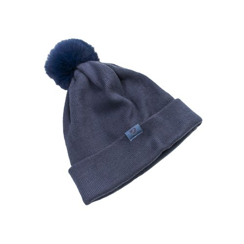 Shires Aubrion Fleece Lined Bobble Hat - Blue
