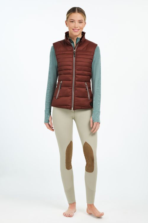 RJ Classics Women's The Harlie Wind Defense Vest - Smoked Paprika