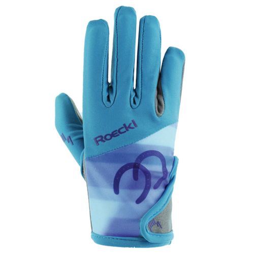Roeckl Kids' Koppl Riding Gloves - Vivid Blue