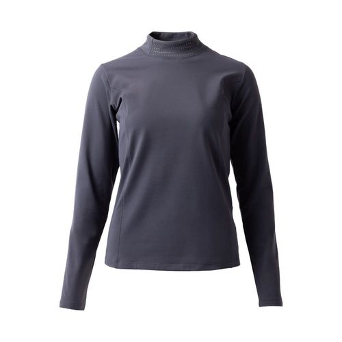 Horze Women's Josephine Long Sleeve Winter Tech Shirt - Ink Navy