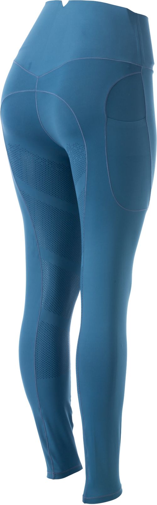 B Vertigo Women's Leonora Seamless Winter Full Seat Tights - Celestial Blue