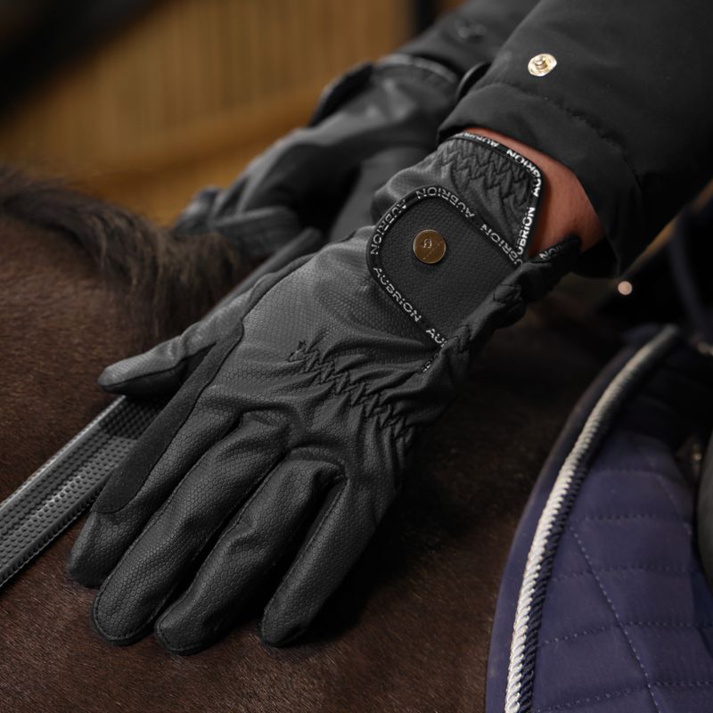 Shires Aubrion Stadium Riding Gloves - Thumbnail 2