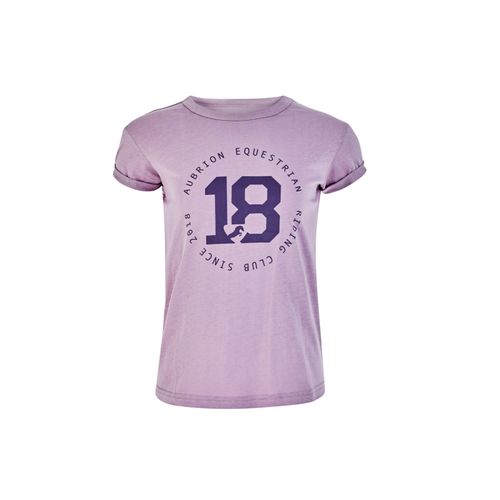 Shires Aubrion Kids' Repose T-Shirt - Mauve