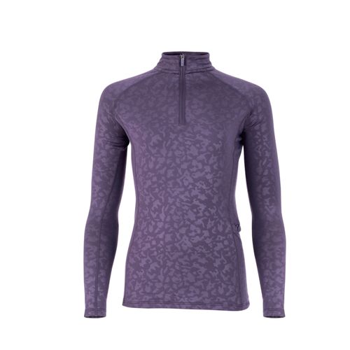 Shires Aubrion Kids' Revive Long Sleeve Base Layer - Purple