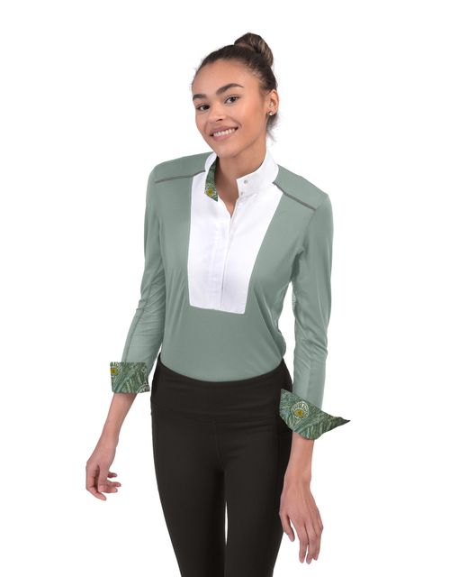 Chestnut Bay Women's SkyCool Liberty Long Sleeve Show Shirt - Sage