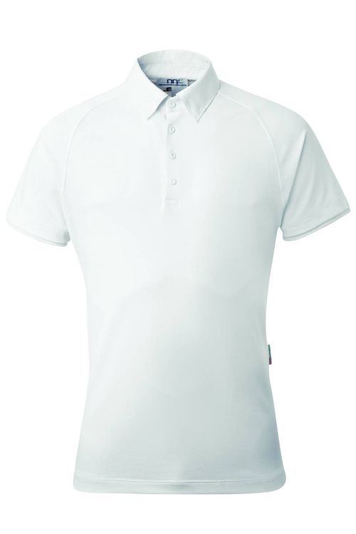 READY TO SHIP: Alessandro Albanese Men's Short Sleeve Polo Skin Shirt - X Large - White