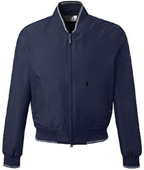 READY TO SHIP: Alessandro Albanese Men's Light Waterproof Blouson Jacket - Medium - Navy