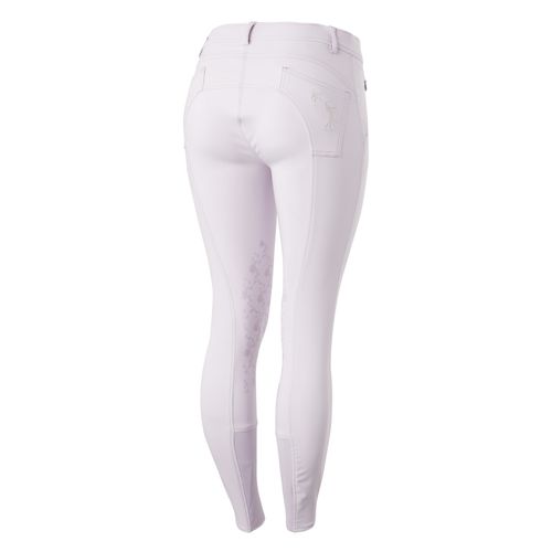 READY TO SHIP: Horze Women's Kaitlin Knee Patch Breeches - EU 36/US 24 - Orchid Hush