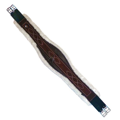 SALE RACK: Equine Healthcare International Pro Series Fleece Stabilizer Girth - 38in - Brown