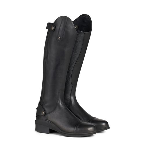 BARN BUSTER: Horze Genve Teenage Tall Dress Boots - 36 Short X Wide - Black