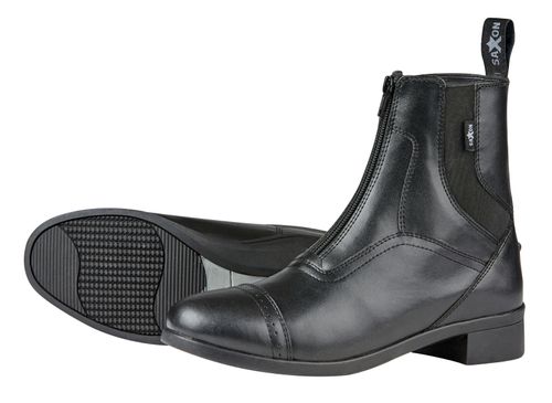 SALE RACK: Saxon Kids' Syntovia Zip Paddock Boots - 4 - Black
