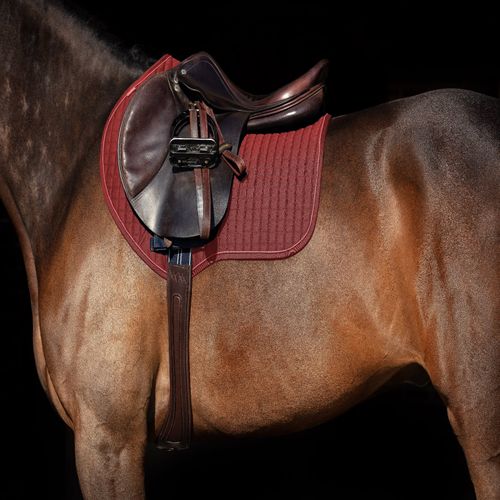READY TO SHIP: Rambo Micklem Long Comfort Girth - 110cm - Dark Havana