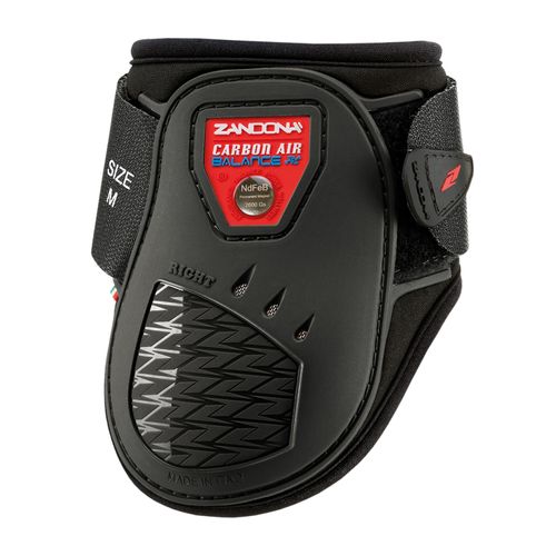 READY TO SHIP: Zandona Carbon Air Balance Junior Fetlock Boots - X Large - Black