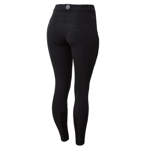 READY TO SHIP: Horze Women's Mila Full Seat Breeches - EU 38/US 26 - Black