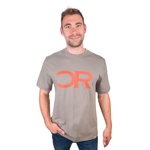 Centaur Ranch Men's Short Sleeve Logo Tee - Heather Stone