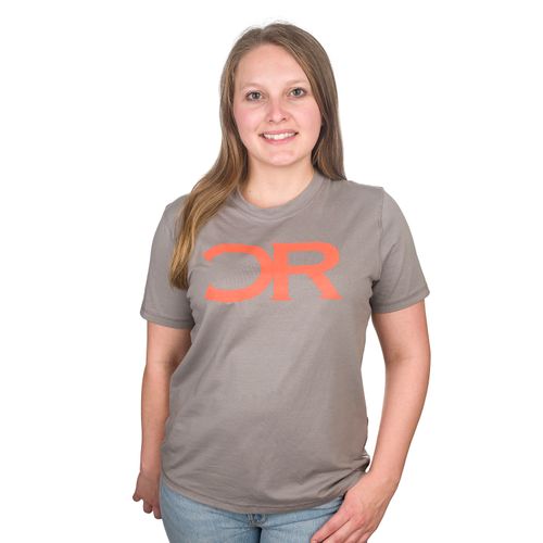 Centaur Ranch Women's Short Sleeve Logo Tee - Heather Stone