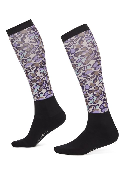 Kerrits Women's Dual Zone Boot Socks - Orchid Springtime