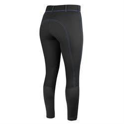 Irideon Women's Zanzibar Knee Patch Breeches - Black/Blue Steel