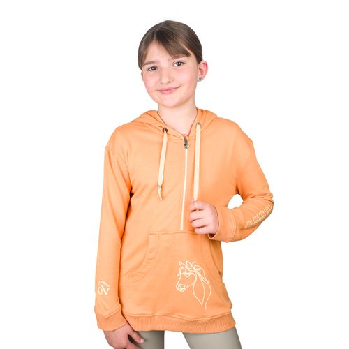 Ovation Kids' French Terry Graphic Hoodie - Muted Safron
