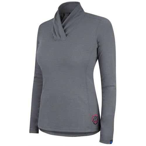 Irideon Women's Chinchillaaah Snuggle Vee - Dove Grey