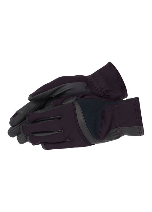 Kerrits Women's Coolcore Gloves - Plum Noir