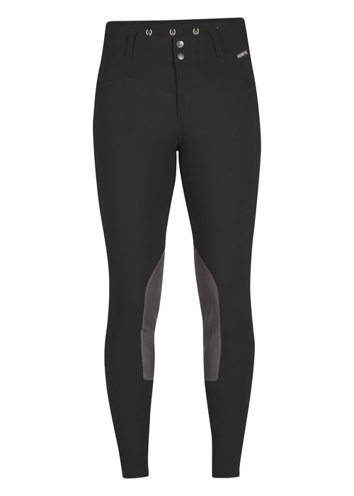 Kerrits Women's Crossover II Knee Patch Breeches - Black