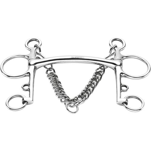 Herm Sprenger 14mm Stainless Steel Curved Mulled Pelham