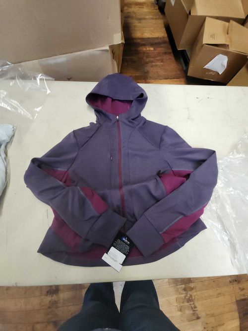 Irideon Women's Himalayer Zip Hoodie - Aubergine