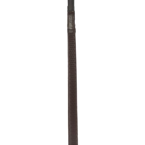 Equinavia Saga Flexi Rubber Reins - Chocolate Brown