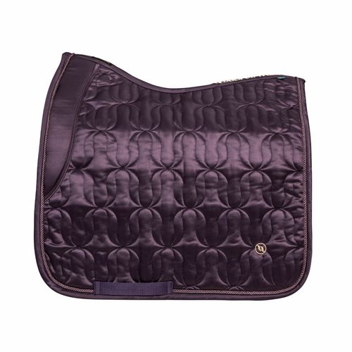 Back on Track Deep Nights Saddle Pad Dressage - Plum