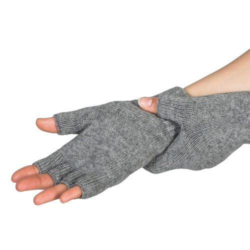 Back on Track Vibe Half-Finger Gloves - Grey