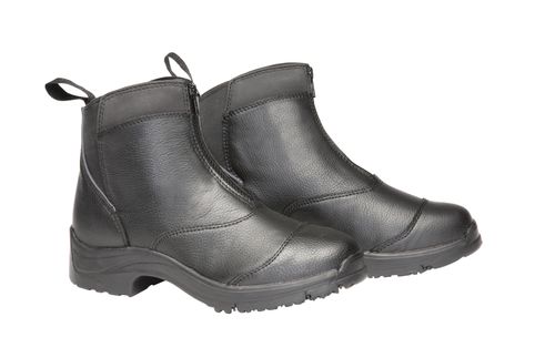 SALE RACK: Mountain Horse Women's Active Winter Rider Zip Paddock Boot - 9 - Black
