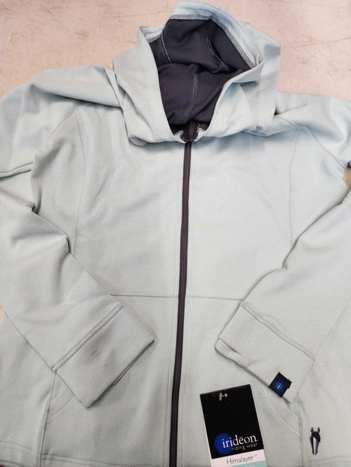 READY TO SHIP: Irideon Women's Himalayer Zip Hoodie - Medium - Mint/Graphite