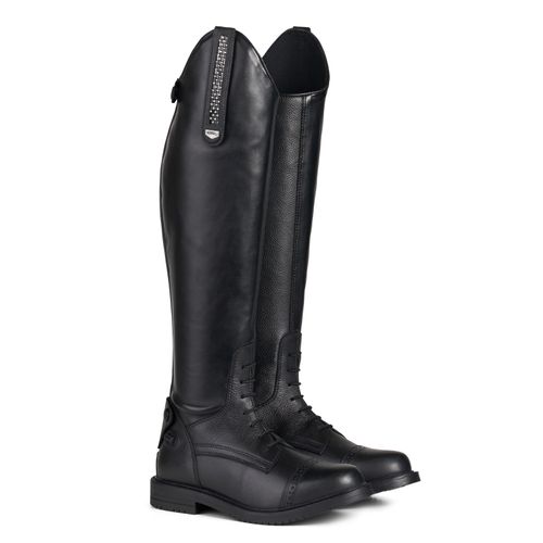 OVERSTOCK: Horze Women's Verona Tall Field Boots - 38 Wide - Black