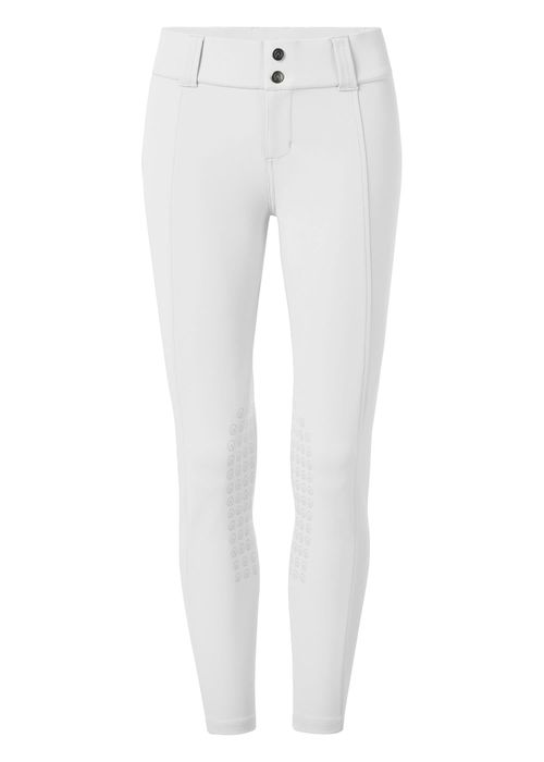 Kerrits Kids' Affinity Pro Knee Patch Breeches - White