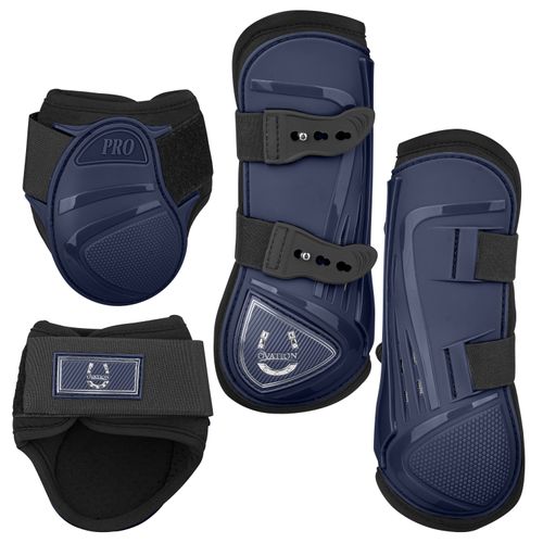 Ovation Lucky Horse Boot Set - Navy