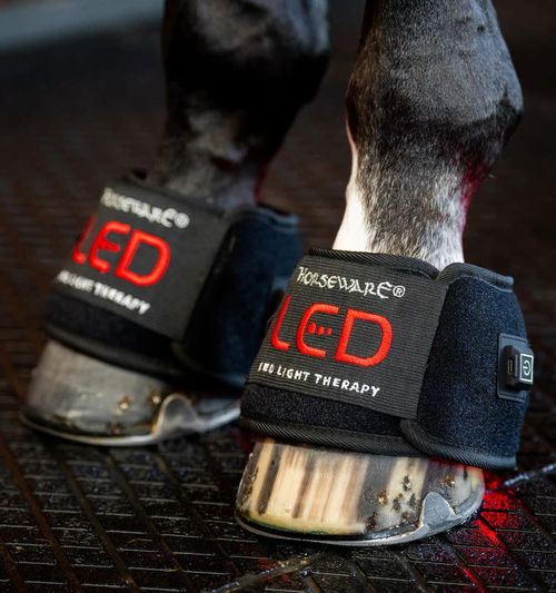 Horseware LED Red Light Therapy Mini Wrap - Black/Black