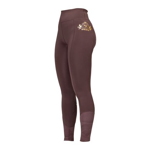 Shires Aubrion Women's Team Riding Tights - Umber