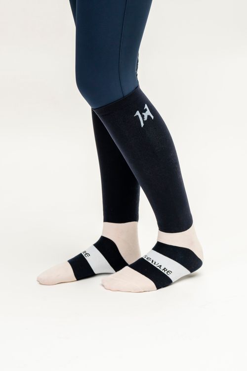 Horseware Newmarket Athletix Socks - Navy